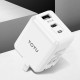 TC-084PA USB 2.1A Type C PD Charging Power Adapter Travel Charger for Tablet Smartphone