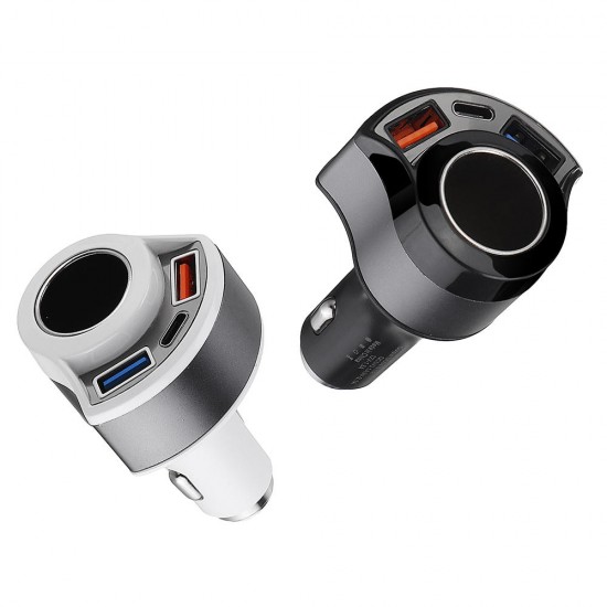 Type C QC 3.0 Dual USB Car Charger For Smartphone Tablet Type C QC 3.0 Dual USB Car Charger For Smartphone Tablet