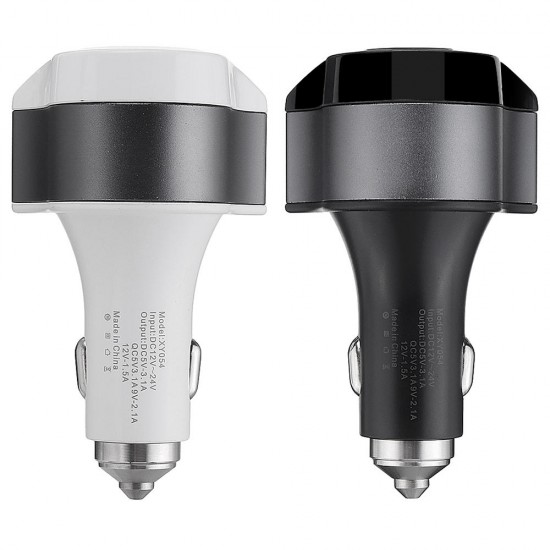 Type C QC 3.0 Dual USB Car Charger For Smartphone Tablet Type C QC 3.0 Dual USB Car Charger For Smartphone Tablet