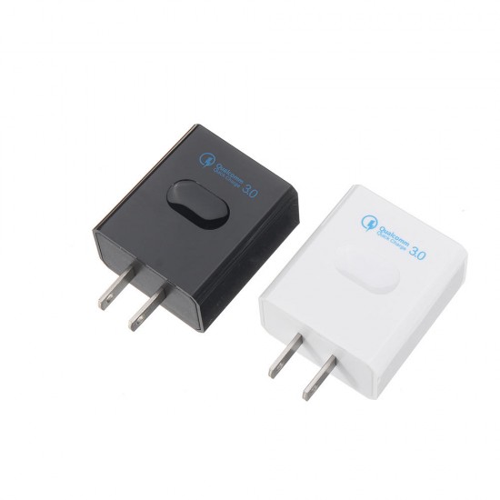US 18W QC 3.0 USB Charger Power Adapter for Tablet Smartphone US 18W QC 3.0 USB Charger Power Adapter for Tablet Smartphone