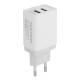 US EU 5V 2.4A Dual USB Travel Charger Power Adapter For Smartphone Tablet PC