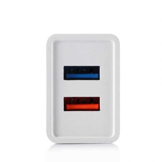 US EU 5V 2.4A Dual USB Travel Charger Power Adapter For Smartphone Tablet PC US EU 5V 2.4A Dual USB Travel Charger Power Adapter For Smartphone Tablet PC