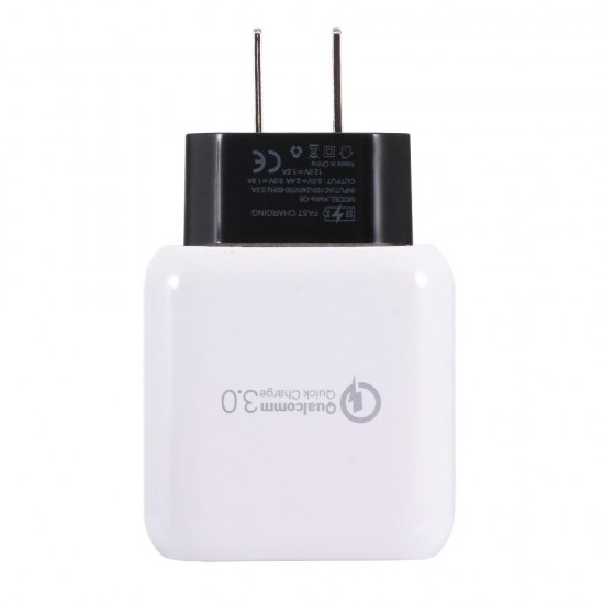 US EU Q6 Quick Charger 3.0 USB Charger Power Adapter For Smartphone Tablet PC US EU Q6 Quick Charger 3.0 USB Charger Power Adapter For Smartphone Tablet PC
