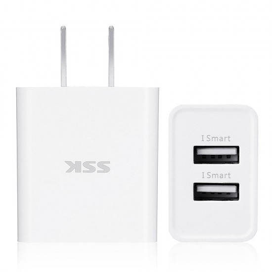 US Plug 2 Ports USB Charger Tablet Charger US Plug 2 Ports USB Charger Tablet Charger
