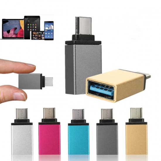 USB 3.1Type C Male to USB 3.0 Female OTG Data Sync Charge Adapter Converter