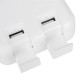 USB 4 Port AC Wall Charging Station Home Adapter Stand For Tablet Cell Phone