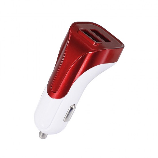 Universal 2.1A Dual USB Car Charger Adapter for Android Tablet Smartphone