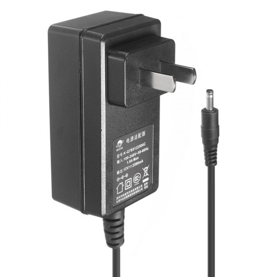 Universal 3.5mm 12V 2.5A US Power Adapter AC Charger For KNote Tablet