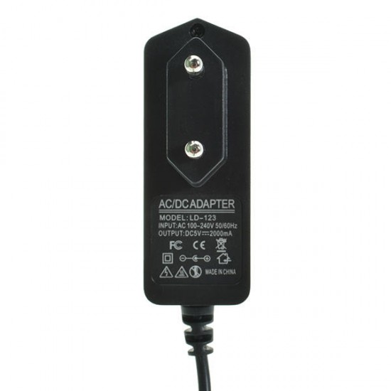 Universal 3.5mm 5V 2A EU Power Adapter AC Charger For Tablet Universal 3.5mm 5V 2A EU Power Adapter AC Charger For Tablet