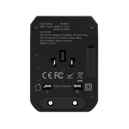UA 301 Charger Adapter Travel Charger with Contractive Plug 4 USB Ports Type C Port UA 301 Charger Adapter Travel Charger with Contractive Plug 4 USB Ports Type C Port