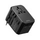 UA 304 Charger Adapter Travel Charger with Contractive Plug 3 USB Ports 45W Type C PD Port