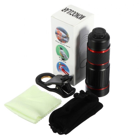 18X Zoom Optical Telescope Camera Lens with Manual Focus Telephoto lens For Smartphones Tablet