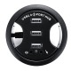 3 Ports USB 2.0 Hub Charging Adapter Data Sync With Audio Function For Mobile Phone Tablet 3 Ports USB 2.0 Hub Charging Adapter Data Sync With Audio Function For Mobile Phone Tablet