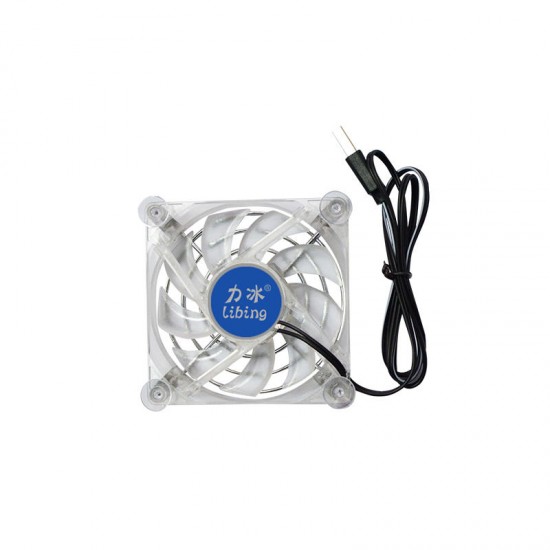 8CM Heat Sink Cooler Cooling Fan for Tablet Samrtphone White
