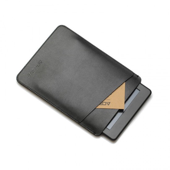 Double-Deck Leather Case for Kindle Paperwhite 4 Tablet
