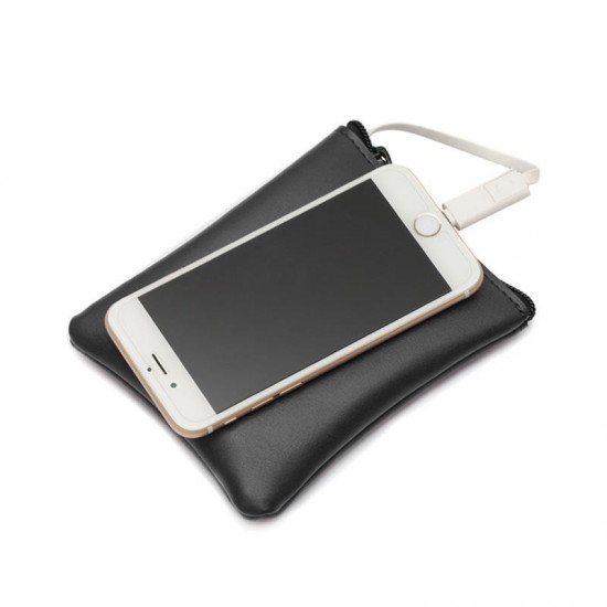 PU Leather Zipper Mini Accessories Bag Tablet Case PU Leather Zipper Mini Accessories Bag Tablet Case