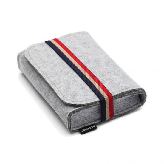 Steak Felt Power Pack Mini Accessories Bag Tablet Case Steak Felt Power Pack Mini Accessories Bag Tablet Case