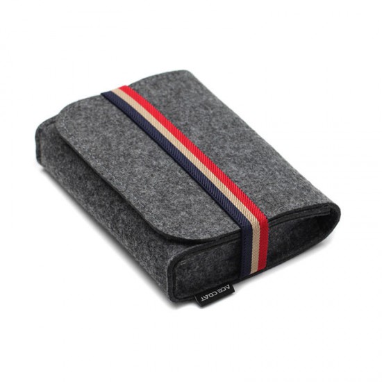 Steak Felt Power Pack Mini Accessories Bag Tablet Case Steak Felt Power Pack Mini Accessories Bag Tablet Case