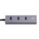 ZH2 Aluminum Alloy USB 3.0 to 3-Port USB 3.0 + 1000Mbps Gigabit RJ45 Ethernet Hub