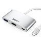 CH13 3 In 1 Type-C to USB 3.0 HD Type-C Converter Multifunction HUB For Macbook Tablet PC CH13 3 In 1 Type-C to USB 3.0 HD Type-C Converter Multifunction HUB For Macbook Tablet PC