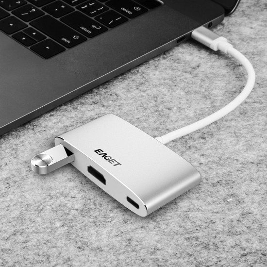 CH13 3 In 1 Type-C to USB 3.0 HD Type-C Converter Multifunction HUB For Macbook Tablet PC CH13 3 In 1 Type-C to USB 3.0 HD Type-C Converter Multifunction HUB For Macbook Tablet PC