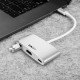 CH13 3 In 1 Type-C to USB 3.0 HD Type-C Converter Multifunction HUB For Macbook Tablet PC CH13 3 In 1 Type-C to USB 3.0 HD Type-C Converter Multifunction HUB For Macbook Tablet PC