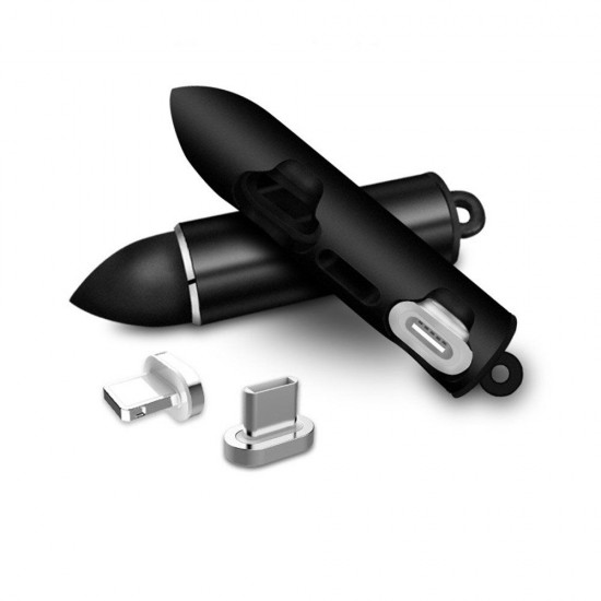 CX009 Magnetic Suction Head Storage Device Magnetic Data Cable Storage Box Bullet Portable Storage CX009 Magnetic Suction Head Storage Device Magnetic Data Cable Storage Box Bullet Portable Storage