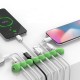 CBS7 7 Clips Desktop Cable Organizer For Mobile Phone Cable Earphone USB Charging Cable Winder Management Mouse Wire Holder Silicon CBS7 7 Clips Desktop Cable Organizer For Mobile Phone Cable Earphone USB Charging Cable Winder Management Mouse Wire Holder Silicon