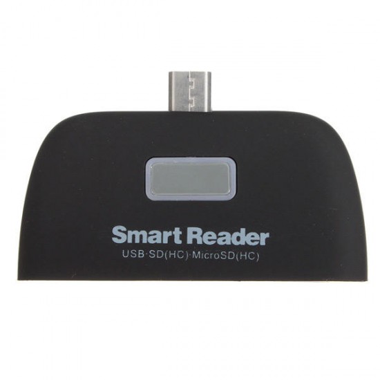 OTG Micro USB SD TF Card Reader USB2.0 Adapter Connector For Tablet Cell Phone OTG Micro USB SD TF Card Reader USB2.0 Adapter Connector For Tablet Cell Phone
