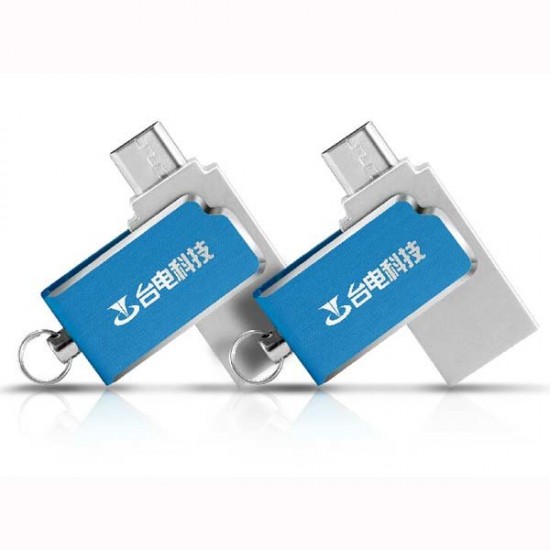 Micro/USB Dual Port 16GB U Disk USB Flash Fisk For Tablet Cell Phone