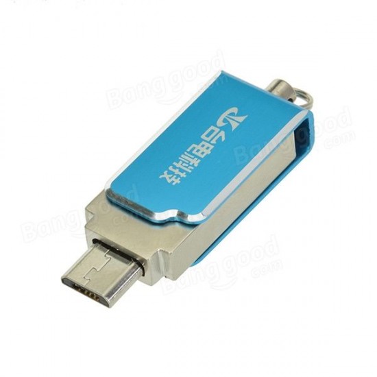 Micro/USB Dual Port 16GB U Disk USB Flash Fisk For Tablet Cell Phone