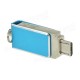Micro/USB Dual Port 16GB U Disk USB Flash Fisk For Tablet Cell Phone