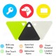 Triangle bluetooth Anti Lost Device Key Kids Tracer Finder For Tablet Cell Phone Triangle bluetooth Anti Lost Device Key Kids Tracer Finder For Tablet Cell Phone