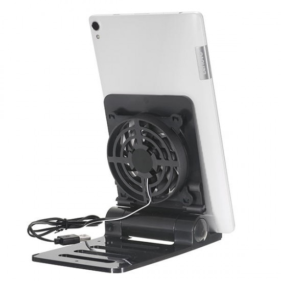 USB Desk Tablet Phone Fan Cooling Radiator Stand Holder USB Desk Tablet Phone Fan Cooling Radiator Stand Holder