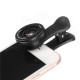 Universal 2 In 1 Mobile Phone Lens 0.6X Wide Angle 15X Macro For SmartPhone Tablet