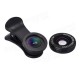 Universal 2 In 1 Mobile Phone Lens 0.6X Wide Angle 15X Macro For SmartPhone Tablet