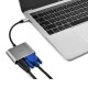 A20VH Lite 2 in 1 Type C to HD+VGA Converter Multifunctional USB HUB Adapter A20VH Lite 2 in 1 Type C to HD+VGA Converter Multifunctional USB HUB Adapter