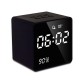 bluetooth FM Radio Alarm Clock With USB Charging Wireless Mirror Bass Speaker