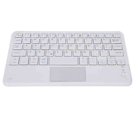 HB119 Universal Wireless bluetooth Touch Keyboard with Leather for Tablet Cell Phone