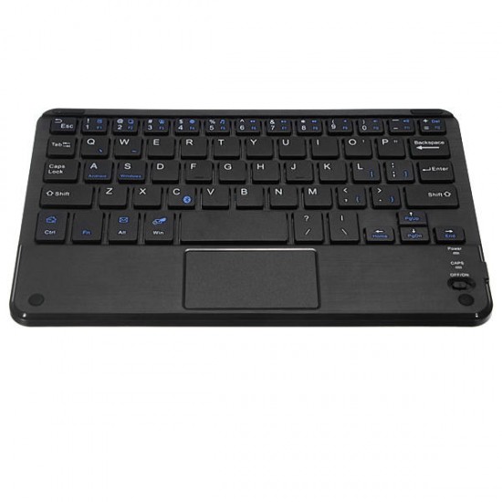 HB119 Universal Wireless bluetooth Touch Keyboard with Leather for Tablet Cell Phone