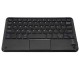 HB119 Universal Wireless bluetooth Touch Keyboard with Leather for Tablet Cell Phone