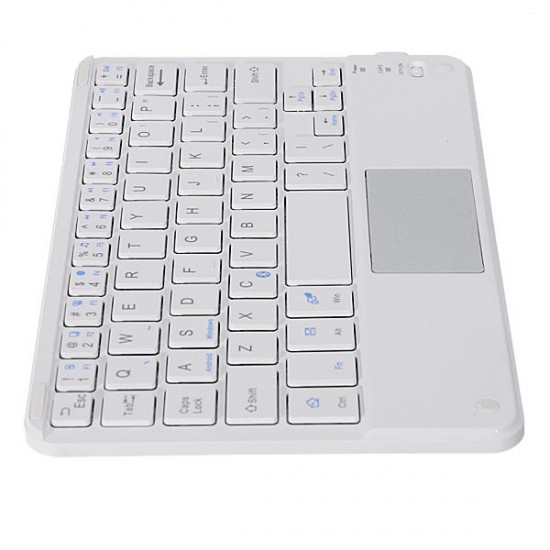 HB119 Universal Wireless bluetooth Touch Keyboard with Leather for Tablet Cell Phone