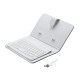 Portable PU Leather Wireless bluetooth Keyboard Case Holder For Smartphone Tablet