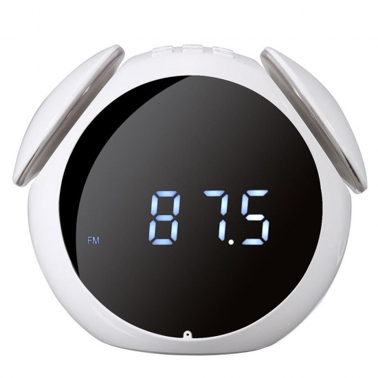 Wireless bluetooth Speaker Alarm Clock for Smartphones Tablet