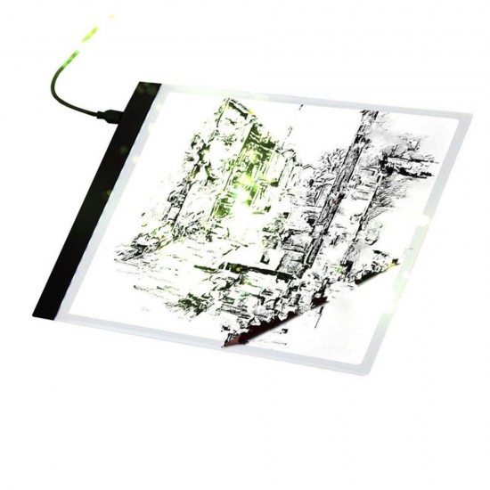 Mrosaa A4 LED Artist Thin Art Stencil Drawing Board Light Box Pad Table Mrosaa A4 LED Artist Thin Art Stencil Drawing Board Light Box Pad Table