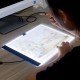 Mrosaa A4 LED Artist Thin Art Stencil Drawing Board Light Box Pad Table