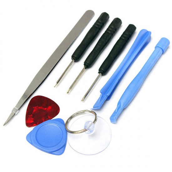 Professional 9 IN 1 Repairing Opening Pry Tool Set Kit For Tablet Cell Phone