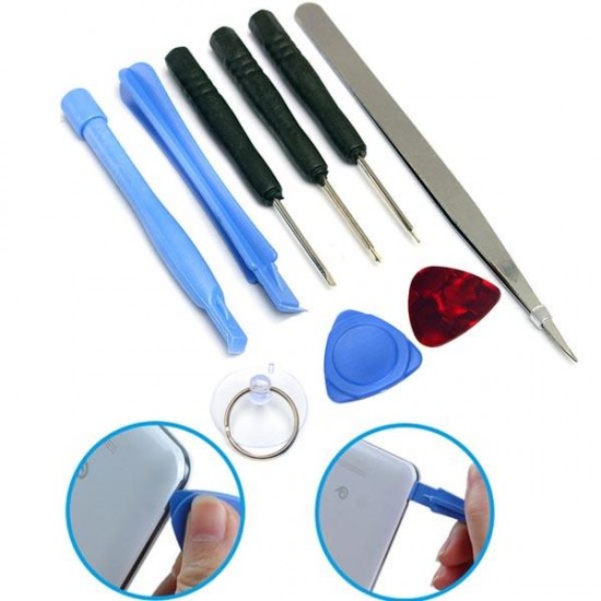 Professional 9 IN 1 Repairing Opening Pry Tool Set Kit For Tablet Cell Phone Professional 9 IN 1 Repairing Opening Pry Tool Set Kit For Tablet Cell Phone
