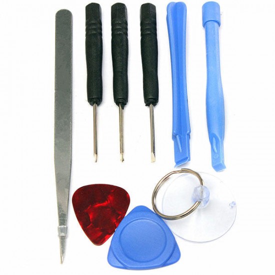 Professional 9 IN 1 Repairing Opening Pry Tool Set Kit For Tablet Cell Phone