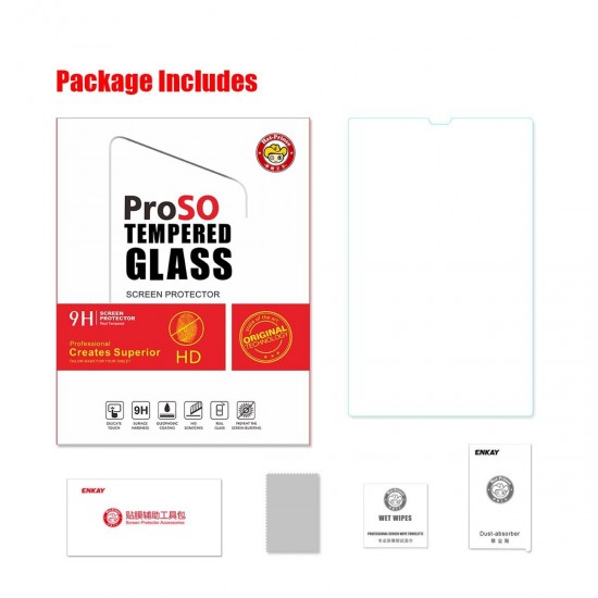 0.33mm 9H 2.5D Curved Edge Tempered Glass Protective Film Screen Protector for Lenovo M10 Plus